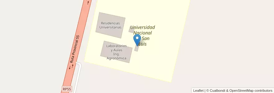 Mapa de ubicacion de Invernàculo en アルゼンチン, サンルイス州, General Pedernera, Municipio De Villa Mercedes.