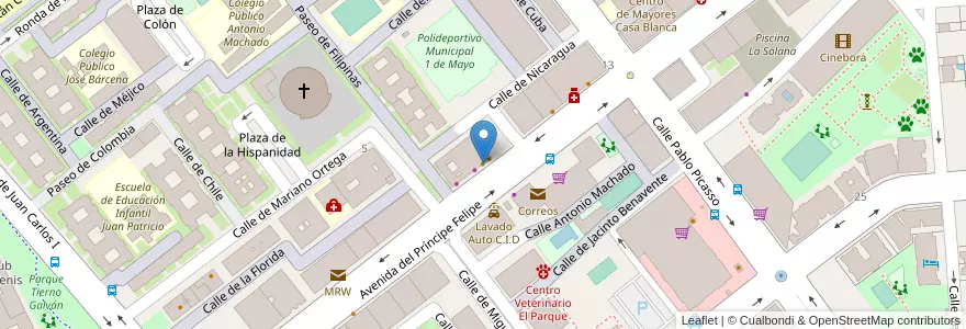Mapa de ubicacion de Irish Pub en Испания, Кастилия-Ла-Манча, Толедо, Talavera, Talavera De La Reina.