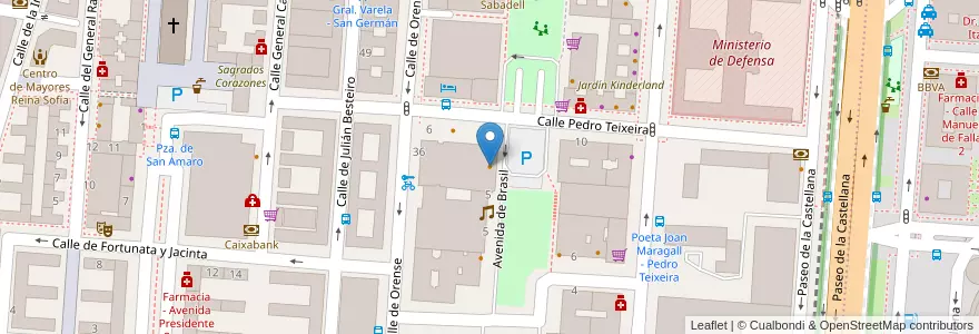 Mapa de ubicacion de Irish Rover en Испания, Мадрид, Мадрид, Área Metropolitana De Madrid Y Corredor Del Henares, Мадрид.