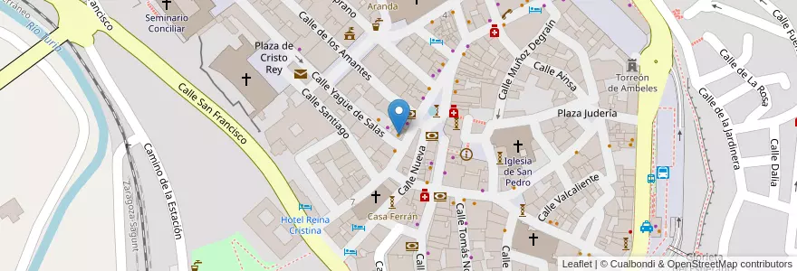 Mapa de ubicacion de IsaViss en İspanya, Aragón, Teruel, Comunidad De Teruel, Teruel.