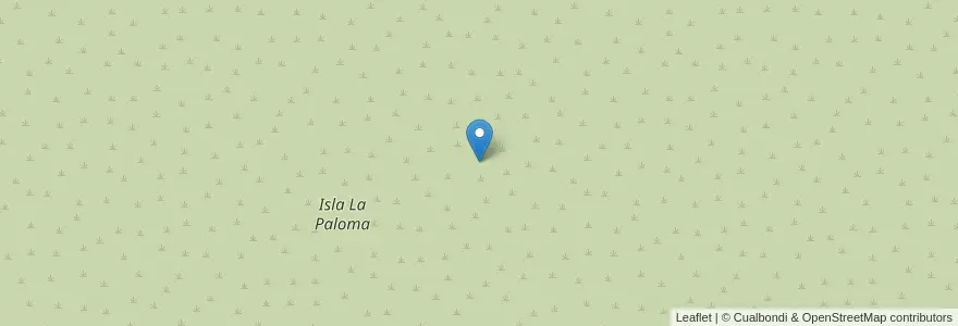 Mapa de ubicacion de Isla La Paloma en Argentina, Wilayah Entre Ríos, Departamento Victoria, Distrito Secciones.