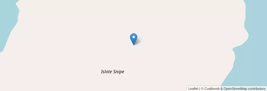 Mapa de ubicacion de Islote Snipe en Región De Magallanes Y De La Antártica Chilena, Chile.