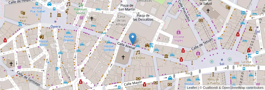 Mapa de ubicacion de Istanbul en إسبانيا, منطقة مدريد, منطقة مدريد, Área Metropolitana De Madrid Y Corredor Del Henares, مدريد.