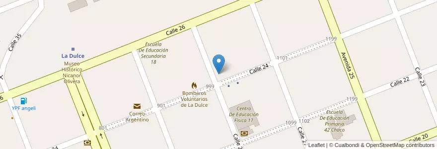 Mapa de ubicacion de Jardin De Infantes 904 Antonio Ciancaglini en Arjantin, Buenos Aires, Partido De Necochea.