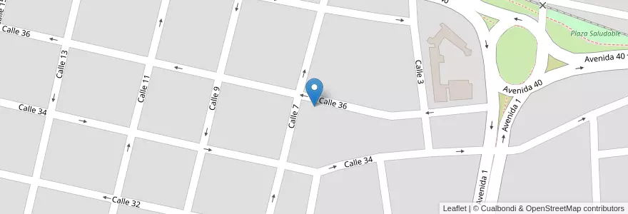Mapa de ubicacion de Jardín De Infantes 914 en Argentina, Provincia Di Buenos Aires, Partido De Mercedes, Mercedes.