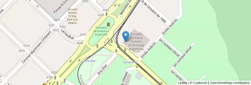 Mapa de ubicacion de Jardín de Infantes Integral 06/21°, Villa Lugano en Аргентина, Буэнос-Айрес, Буэнос-Айрес, Comuna 8.