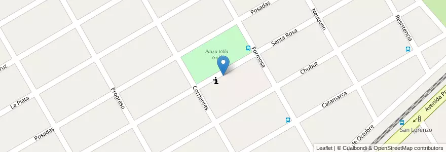 Mapa de ubicacion de Jardin De Infantes N* 912 en الأرجنتين, بوينس آيرس, Partido De Ezeiza, La Unión.