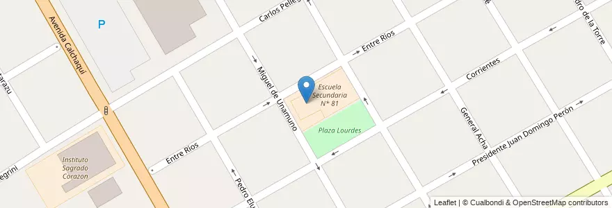 Mapa de ubicacion de Jardin de Infantes Nº 924 "Jacaranda Azul" en アルゼンチン, ブエノスアイレス州, Partido De Quilmes, Quilmes.