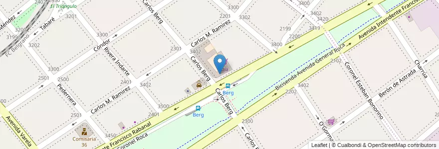 Mapa de ubicacion de Jardín de Infantes Nucleado A (EPCjc 08/19°), Villa Soldati en アルゼンチン, Ciudad Autónoma De Buenos Aires, ブエノスアイレス, Comuna 8.