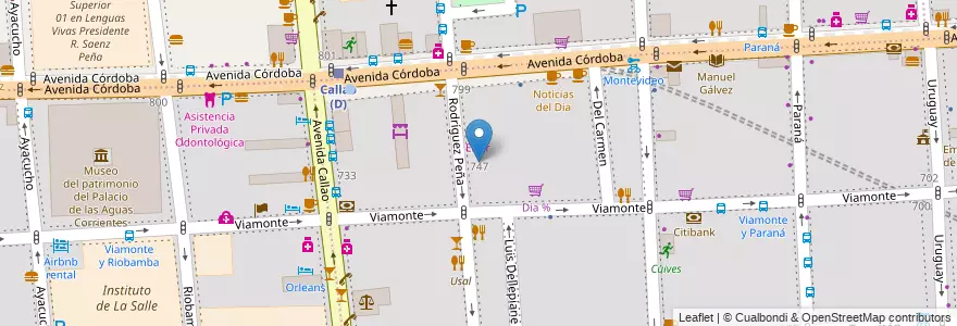 Mapa de ubicacion de Jardín de Infantes Nucleado A (EPCjs 05/01°) [Sede], San Nicolas en Argentina, Autonomous City Of Buenos Aires, Autonomous City Of Buenos Aires.
