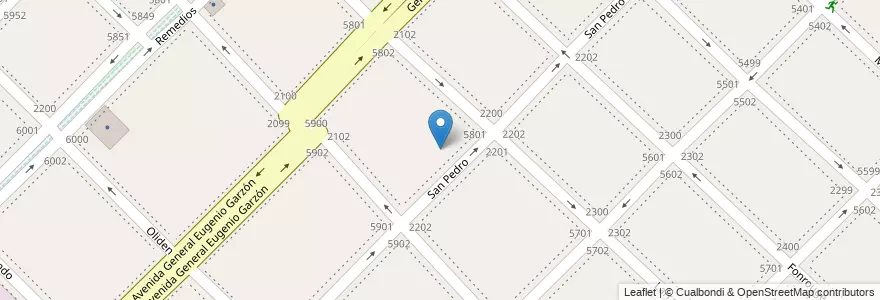 Mapa de ubicacion de Jardín de Infantes Nucleado A (EPCjs 14/13°) [Sede], Mataderos en آرژانتین, Ciudad Autónoma De Buenos Aires, Comuna 9, Buenos Aires.