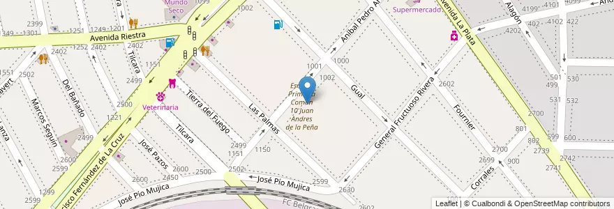 Mapa de ubicacion de Jardín de Infantes Nucleado B (EPCjc 10/19°), Nueva Pompeya en آرژانتین, Ciudad Autónoma De Buenos Aires, Comuna 4, Buenos Aires.