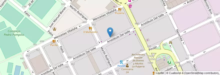 Mapa de ubicacion de Jardín de Infantes Nucleado B (EPCjs 01/04°)[Sede], Boca en Argentinien, Ciudad Autónoma De Buenos Aires, Comuna 4, Buenos Aires.