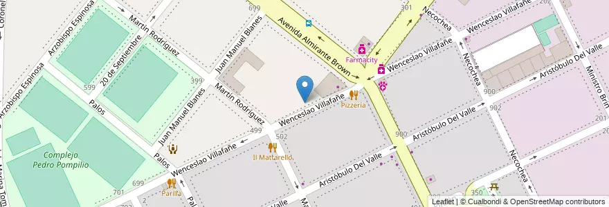 Mapa de ubicacion de Jardín de Infantes Nucleado B (EPCjs 02/04°), Boca en アルゼンチン, Ciudad Autónoma De Buenos Aires, Comuna 4, ブエノスアイレス.