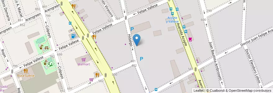 Mapa de ubicacion de Jardín de Infantes Nucleado B (EPCjs 20/07°) La Veleta de Caballito [Sede], Caballito en Argentina, Ciudad Autónoma De Buenos Aires, Buenos Aires, Comuna 6.