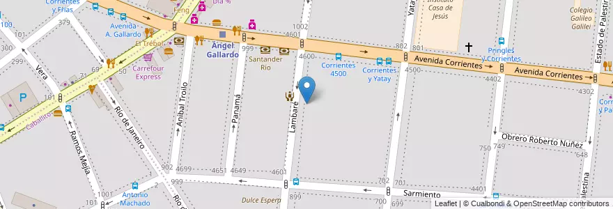 Mapa de ubicacion de Jardín de Infantes Nucleado C (EPCjs 03/02°), Almagro en Argentina, Autonomous City Of Buenos Aires, Autonomous City Of Buenos Aires.