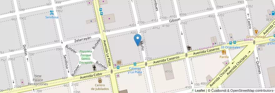 Mapa de ubicacion de Jardín de Infantes Nucleado C (EPCjs 20/08°), Boedo en アルゼンチン, Ciudad Autónoma De Buenos Aires, Comuna 5, Comuna 4, ブエノスアイレス.