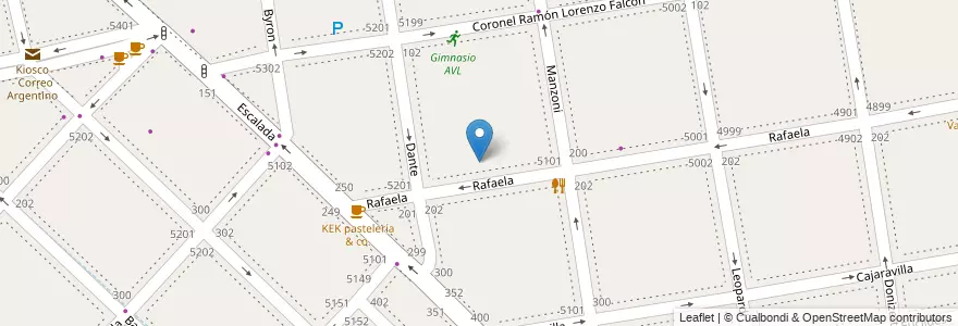 Mapa de ubicacion de Jardín de Infantes Nucleado D (EPCjc 01/13°) [Sede], Villa Luro en Argentina, Ciudad Autónoma De Buenos Aires, Comuna 9, Buenos Aires, Comuna 10.