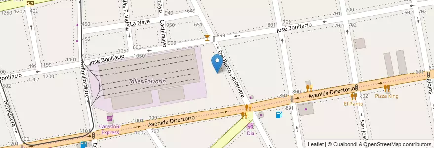 Mapa de ubicacion de Jardín de Infantes Nucleado E (EPCjc 04/08°) El Tranvia de Caballito [Sede], Caballito en アルゼンチン, Ciudad Autónoma De Buenos Aires, Comuna 7, ブエノスアイレス, Comuna 6.