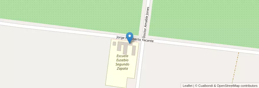 Mapa de ubicacion de Jardín de Infantes Nucleado Zonal 32 en Arjantin, San Juan, Şili, 9 De Julio.