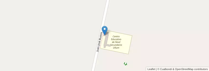 Mapa de ubicacion de Jardín de Infantes Nucleado Zonal 53 en Аргентина, Сан-Хуан, Чили, Caucete.