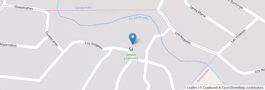 Mapa de ubicacion de Jardín de infantes S/NVilla Los Altos en 아르헨티나, Córdoba, Departamento Colón, Pedanía Río Ceballos, Municipio De Salsipuedes, Salsipuedes.
