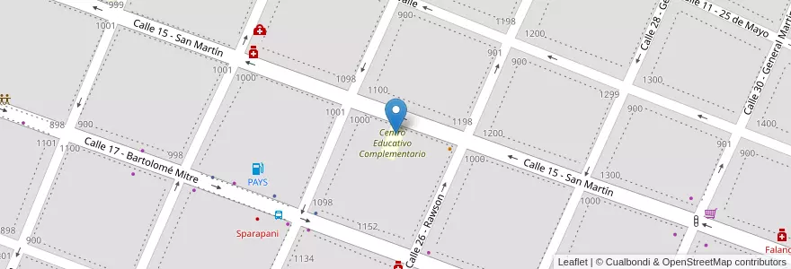 Mapa de ubicacion de Jardín Maternal María Niña en Arjantin, Buenos Aires, Partido De Luján.