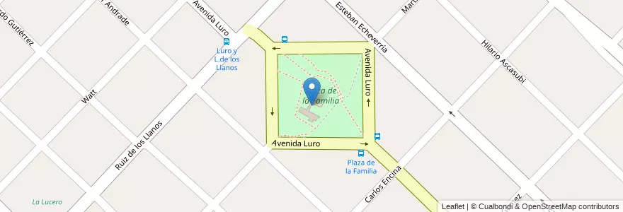 Mapa de ubicacion de Jardín municipal nº1 en Argentinien, Provinz Buenos Aires, Partido De La Matanza, Gregorio De Laferrere.