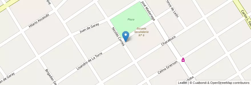 Mapa de ubicacion de Jardín N* 910 en Argentine, Province De Buenos Aires, Partido De Esteban Echeverría, Luis Guillón.