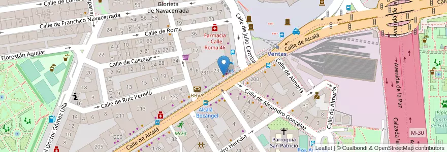 Mapa de ubicacion de Jarritus en إسبانيا, منطقة مدريد, منطقة مدريد, Área Metropolitana De Madrid Y Corredor Del Henares, مدريد.