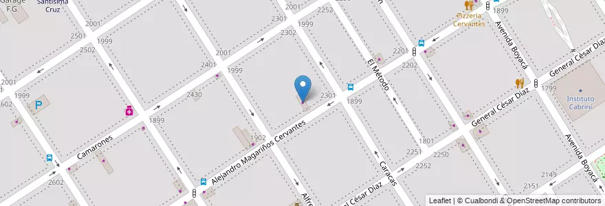 Mapa de ubicacion de JC Auto Sport, Villa General Mitre en アルゼンチン, Ciudad Autónoma De Buenos Aires, ブエノスアイレス, Comuna 11.
