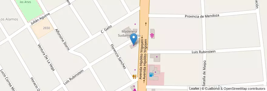 Mapa de ubicacion de JE Ferreteria en Argentinië, Buenos Aires, Partido De Almirante Brown, Glew.