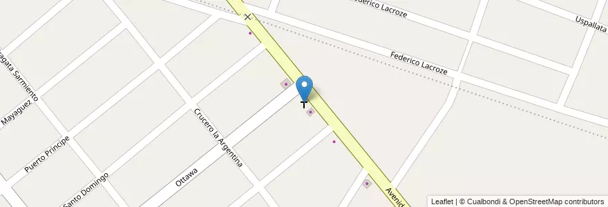 Mapa de ubicacion de Jesucristo es el Camino en Arjantin, Buenos Aires, Partido De José C. Paz.