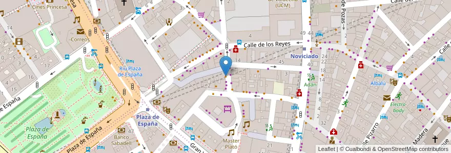 Mapa de ubicacion de Jia Jia Pai Dang en إسبانيا, منطقة مدريد, منطقة مدريد, Área Metropolitana De Madrid Y Corredor Del Henares, مدريد.