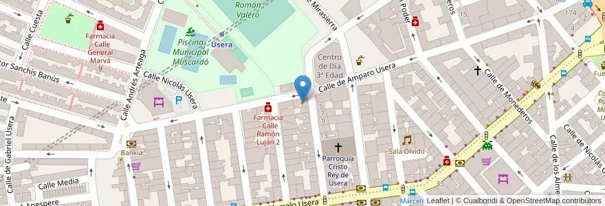Mapa de ubicacion de Jiaying Restaurante en 西班牙, Comunidad De Madrid, Comunidad De Madrid, Área Metropolitana De Madrid Y Corredor Del Henares, Madrid.