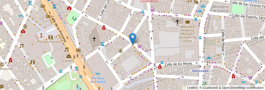 Mapa de ubicacion de Jin Jin en Spanien, Autonome Gemeinschaft Madrid, Autonome Gemeinschaft Madrid, Área Metropolitana De Madrid Y Corredor Del Henares, Madrid.