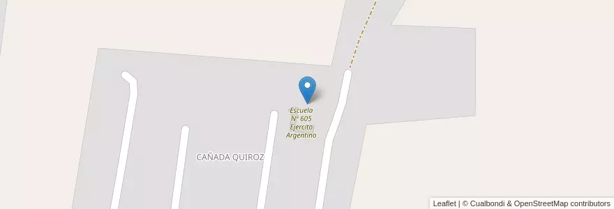 Mapa de ubicacion de J.I.N. Nº 17 San Cayetano - Escuela Nº 605 en Argentinië, Corrientes, Departamento Capital, Corrientes.