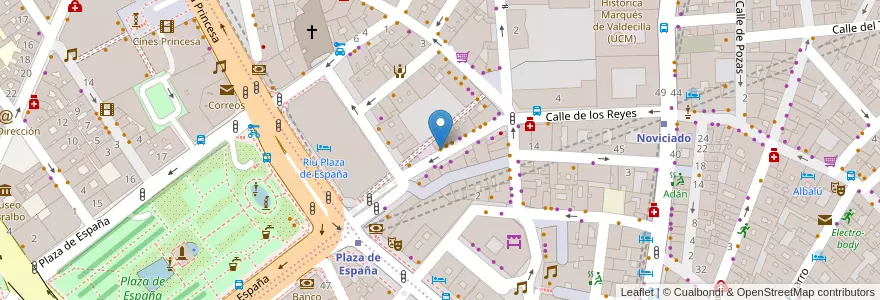 Mapa de ubicacion de Jinlai en إسبانيا, منطقة مدريد, منطقة مدريد, Área Metropolitana De Madrid Y Corredor Del Henares, مدريد.
