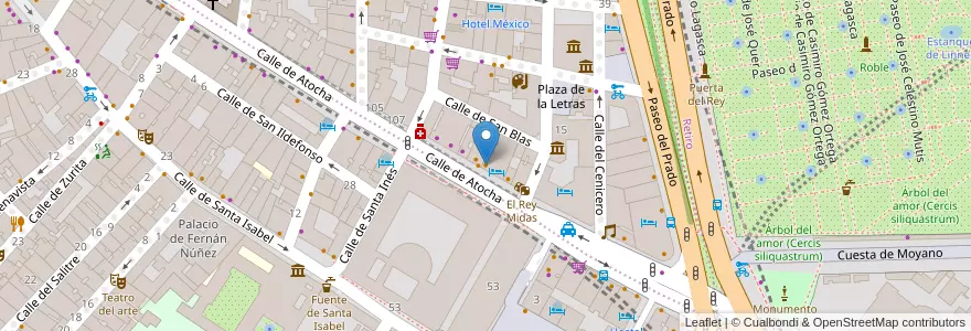 Mapa de ubicacion de Jinode en Испания, Мадрид, Мадрид, Área Metropolitana De Madrid Y Corredor Del Henares, Мадрид.