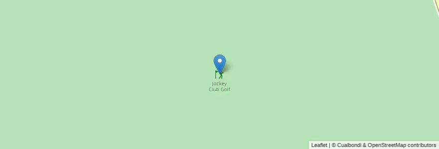 Mapa de ubicacion de Jockey Club Golf en الأرجنتين, بوينس آيرس, Partido De San Isidro, San Isidro.