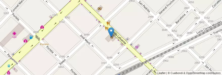 Mapa de ubicacion de Joes Soldati, Villa Soldati en الأرجنتين, Ciudad Autónoma De Buenos Aires, Buenos Aires, Comuna 8.