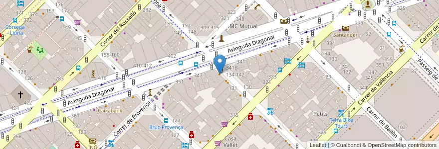 Mapa de ubicacion de Jofama en Испания, Каталония, Барселона, Барселонес, Барселона.