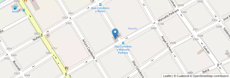 Mapa de ubicacion de John Player Special, Villa Urquiza en Arjantin, Ciudad Autónoma De Buenos Aires, Comuna 12, Buenos Aires.