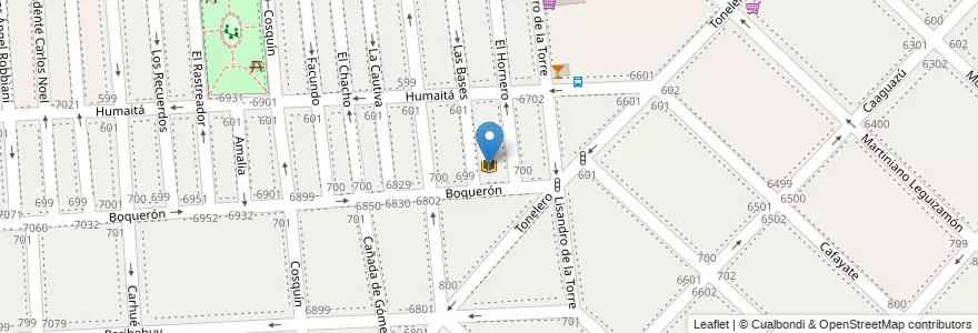 Mapa de ubicacion de José Hernández, Liniers en Arjantin, Ciudad Autónoma De Buenos Aires, Comuna 9, Buenos Aires.