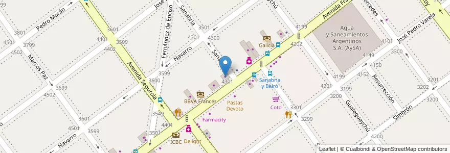 Mapa de ubicacion de Jose Pintimalli, Villa Devoto en Аргентина, Буэнос-Айрес, Буэнос-Айрес, Comuna 11.