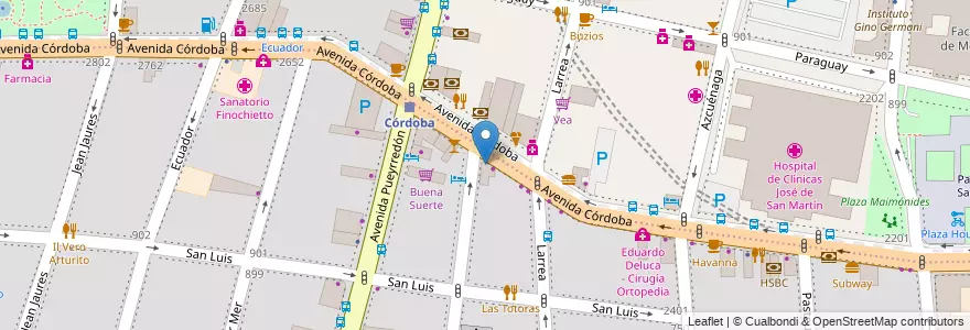 Mapa de ubicacion de Josefina, Balvanera en 아르헨티나, Ciudad Autónoma De Buenos Aires, 부에노스아이레스.