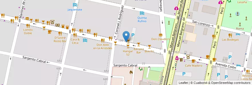 Mapa de ubicacion de Josefina en Arjantin, Şili, Mendoza, Departamento Capital, Ciudad De Mendoza, Sección 5ª Residencial Sur.