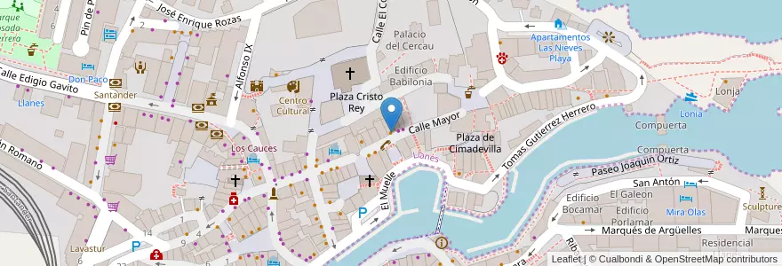 Mapa de ubicacion de Jota Jota en Spanje.