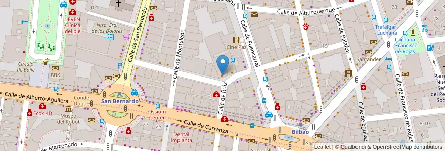 Mapa de ubicacion de Jota en スペイン, マドリード州, Comunidad De Madrid, Área Metropolitana De Madrid Y Corredor Del Henares, Madrid.