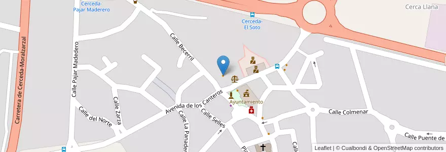 Mapa de ubicacion de Jotas en Испания, Мадрид, Мадрид, Cuenca Del Guadarrama, El Boalo.